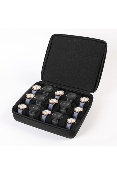 CAOWTAN Style10 Watch Box Organizer for Men or Women，Watch Travel Case Portable Storage Watch Display Holder