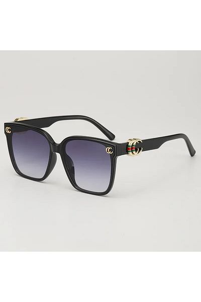 Choice C4 no case 2025 Square Sunglasses Women Trendy Luxury Sun Glasses New Vintage Ladies Letters Eyewear