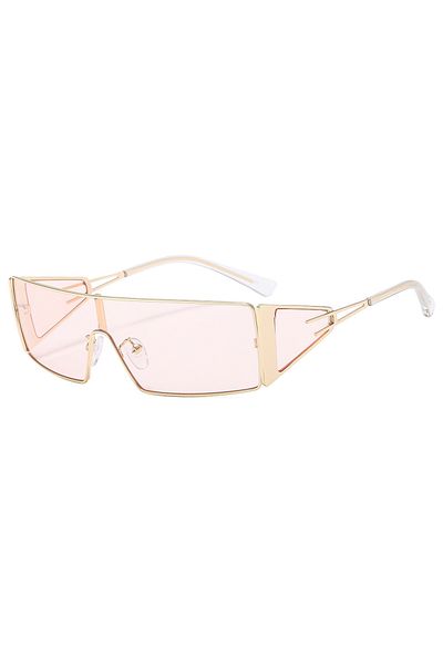 Choice Champagne New Metal Fashion Future Technology Sense Sunglasses Sunglasses Trendy Fashion Glasses
