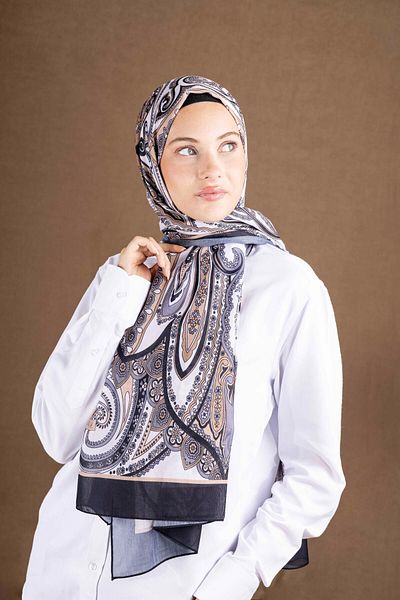 Akel Digital Soft Shawl Ethnic Pastel Pattern2