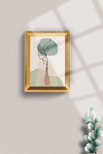 Simge Retouch Gold 15x21CM Fotoğraf Çerçevesi Derin Masaüstü ve Duvar Çerçeve Yatay & Dikey Kullanım