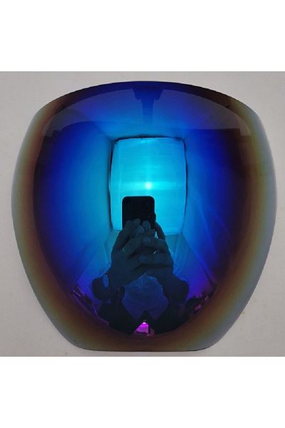Choice other Black Real Blue Oversized Faceshield Protective Glasses Goggles Men Women Anti-Spray Mask Prot