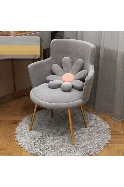 Türkiye Round Shaped Luxury Chair with Cushion