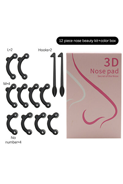 Choice1 12Pcsset 1set Nose Up Lifting Nose Shaper Lifter Nose Slimmer Nose Co...