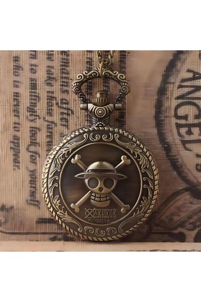 Choice Brown 1pc Retro Pocket Watch Straw Hat Watch Skull Head Fashion Retro Flip Creative Personalized Cap