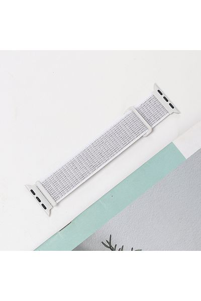 Choice 42mm 44mm 45mm 49mm grey Nylon Strap For Apple Watch Band Ultra 2 49mm 45mm 41mm 44mm 42mm 38mm Adju