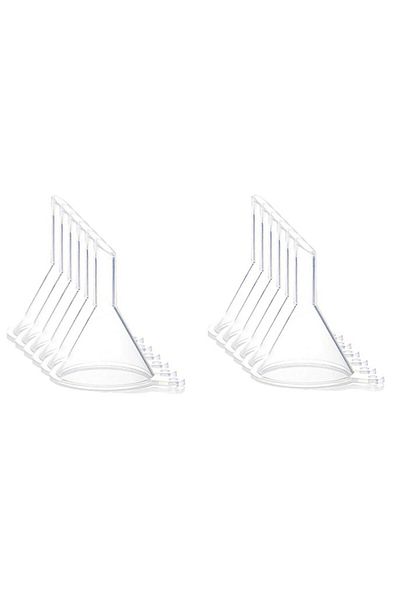 Choice 10pcs 10Pcs Mini Funnel Filling Empty Bottle Packing Tool For Travel Plastic Mini Small Funnels For