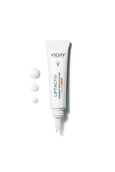Vichy Crema anti-cearcane pentru conturul ochilor, LIFTACTIV PIGMENT SPECIALIST B3 SPF50+, 15 ml