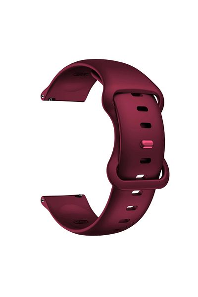 Choice 20mm Winered 20mm 22mm Silicone Band For Samsung Galaxy Watch Active 2 Strap Galaxy Watch 6/3/4/5 Pr