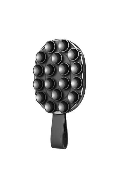 Joyroom Suport magnetic pentru telefon 4.7-7'' cu ventuze pentru oglindă - negru