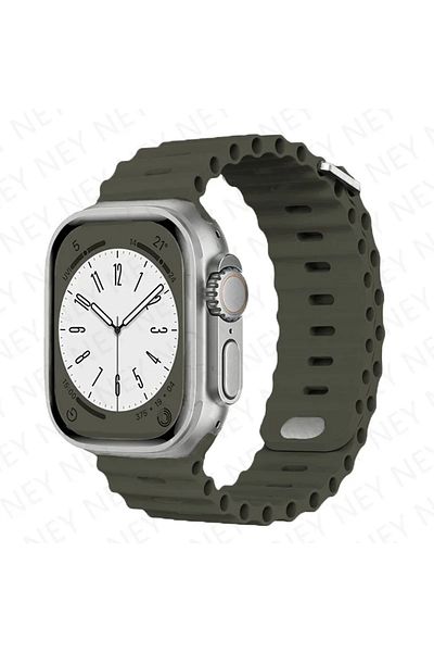 Choice 42-44-45mm 49mm 46mm 16 olive green Ocean strap For Apple Watch Ultra 2 Band 49mm 9 8 7 45mm 41mm Si