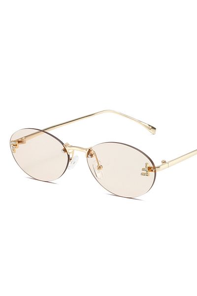 Choice Silver C4 Personalized letter F sunglasses with diamonds, metal frame sunglasses, men's and women's