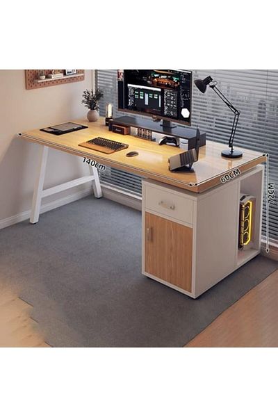 Türkiye Executive Office Desk and Multifunction Computer Table 140 CM
