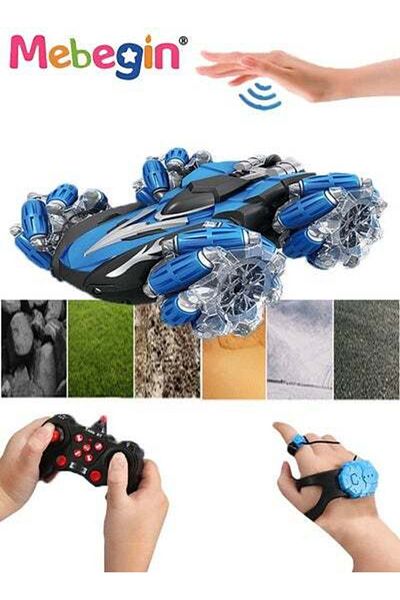 MEBEGIN Remote Control Car Toy with Light and Music, 2.4 GHz Double Side Radio Control Drift Race Car