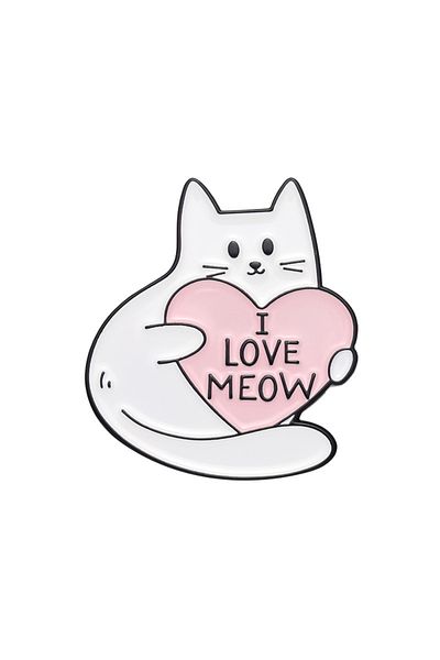 Choice Style 23 31 Styles Cartoon Animal Collection Enamel Pins Cute Cat Duck Goose Metal Brooches Lapel Ba
