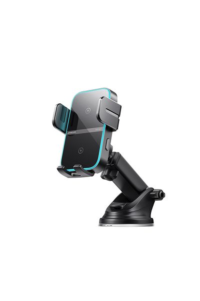 Joyroom Suport telefon cu încărcător inductiv pentru bord - negru