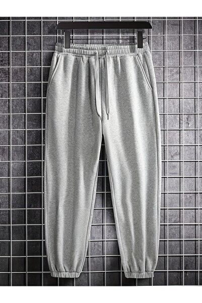 Lider Leather Pantaloni de trening uni, elastici, din bumbac-poliester |   O ...