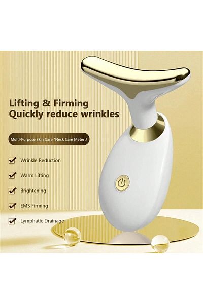 Choice WHITE Anti Wrinkle Facial Massager Anti-Aging Neck Tightening Face Shaper Multifunction Face Sculpti