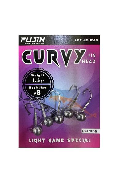 Fujin Curvy Jig Head Zoka 8 No 1.5gr (5 adet)