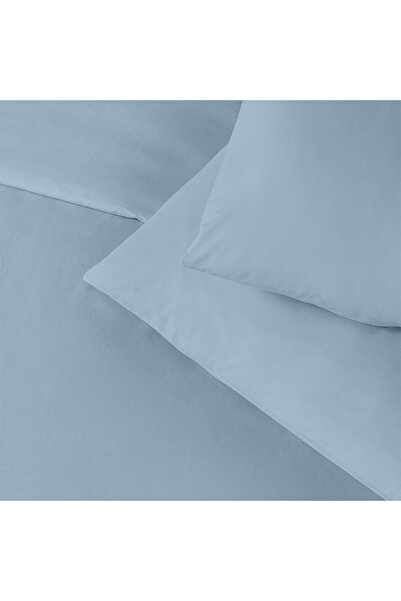 Altınbaşak Freesia Çift Kişilik Ranforce Nevresim Seti Mavi (3 Parça) Çift Kişilik Nevresim Seti