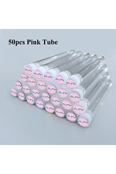 Choice1 Grey 50Pc Reusable Eyebrow Brush Tube Eyelash Brush Eyebrow Brush Rep...