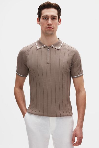 D'S Damat Μπλουζάκι Ds Damat Regular Fit Mink