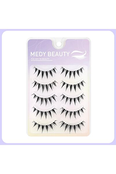 Choice1 TMG7 5Pairs Lashes Premade Fan A/M Shape 3D Spikes Cluster Eyelash Mix Extension Makeup Super Natura