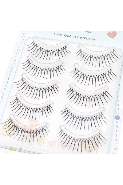 Choice1 رموش صناعية كورية على شكل حرف U من إنس تشانغ يوانينغ، رموش صناعية طبيعية ناعمة على شكل حرف V