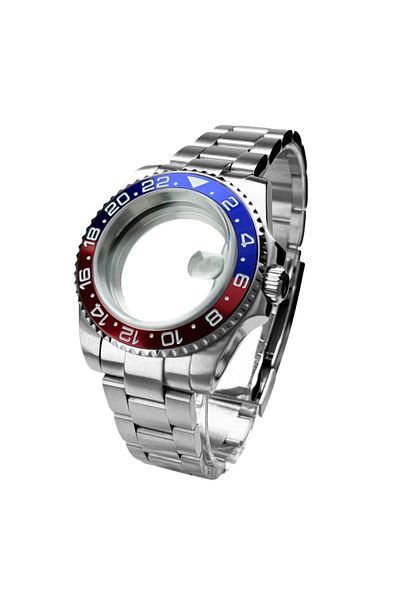 Choice H-glass-date 40mm 200m Waterproof NH34 NH35 NH36 Watch Case Accessories for Oyster Band SUB Watch Ma