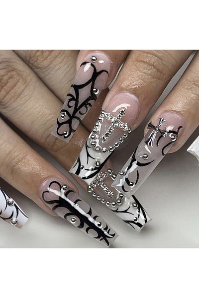Choice MULTI 24 PCs Fake Nails with 1 Nail Glue and 1 Nail File