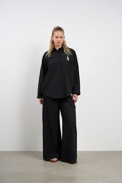 HANIQA Plus Size Summer Double Suit Shirt Pants - 25148