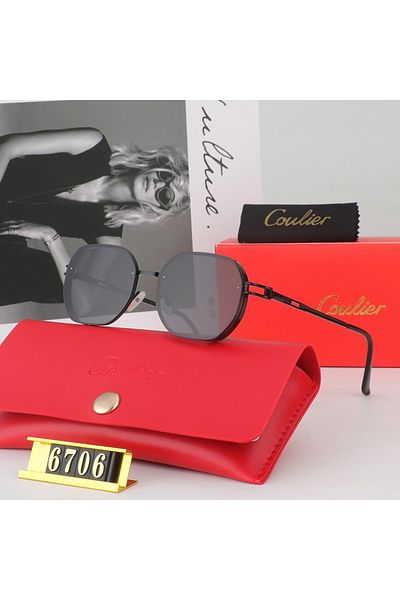 Choice Black Grey-Box New Leisure Sunglasses Women Outdoor Sports Sunglasses Trendy Travel Driving UV400 Ci