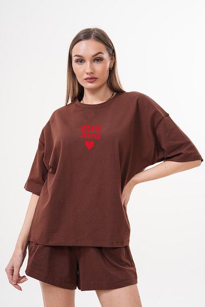 JANSO GROUP -Women's Cotton Printed A04 Short Sleeve Tshirt Oversize Large Size