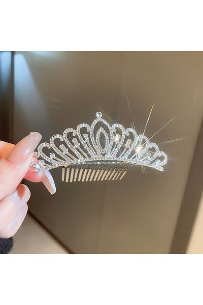 Choice HH3467-6 Rhinestone Crystal Hair Comb Crowns For Women Queen Headbands Princess Hair Accessories Bri