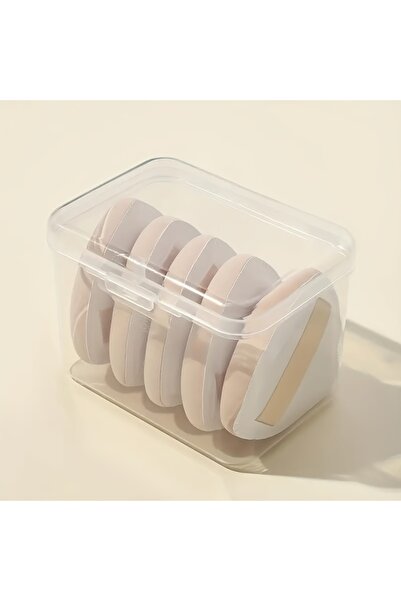 Choice1 5 صناديق بيضاء، 5 قطع من إسفنجة البودرة الناعمة القابلة لإعادة الاستخ...