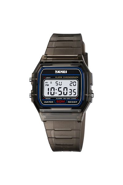 Skmei black 2056 Electronic Watch for Men Women Waterproof Sport Calendar Date Wristwatch Countdown