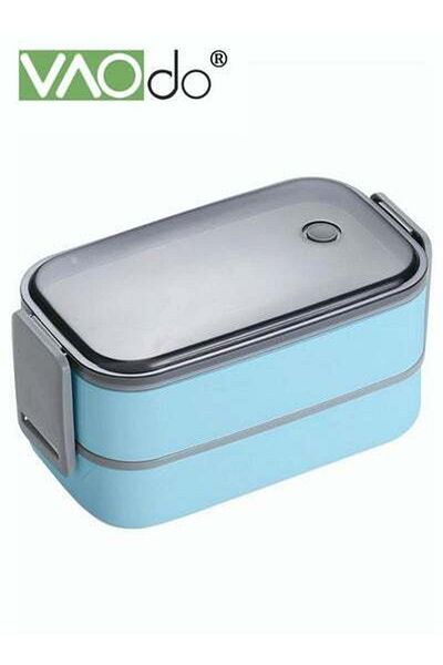 VAODO Stainless Steel Student Lunch Box Long-term Preservation Separation Leak-proof Lunch Box