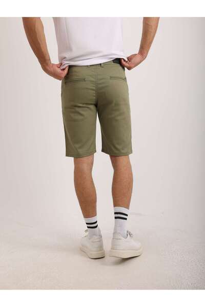 WKM Men's Regular Fit Linen Shorts
