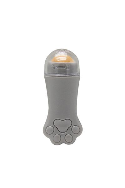 Choice gray Cat Paw Face Oil Absorbing Roller Volcanic Stone Blemish Remover Facial Shiny Changing Pores O