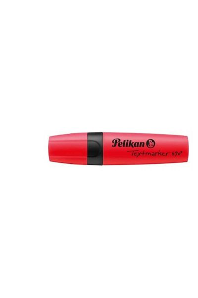 Pelikan Textmarker 490, Material Plastic, Color Red