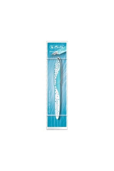 Herlitz My.pen Style Fountain Pen M, Material Plastic, Color Frozen Glam, M Nib, Elegant Plastic Case
