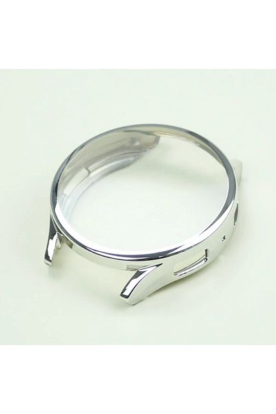 Choice Galaxy 6 40mm Silver 02 Protector Case For Samsung Galaxy Watch 4 5 6 7 40mm 44mm Cover Coverage Pla