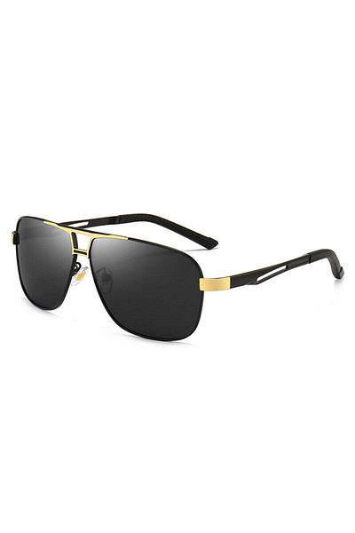 Choice Gold New Men's Sunglasses UV Protection Sunglasses Night Vision Driving Glasses Polarized Color Chan