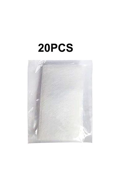 Choice 20 PCS Silk Fiberglass Nail Extension Non-woven Silks Form Wrap Manicure Build UV Gel French Acrylic