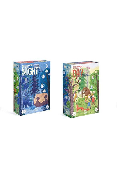 Londji puzzle reversibil, zi și noapte