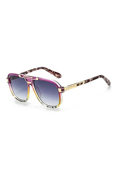 Choice purple 2025 New Fashionable Large Frame Women Sunglasses Gradient Color Glasses Women Trendy Accesso