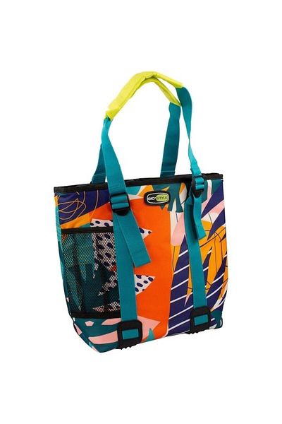 OEM Geantă termică Giostyle Boxy+, 28 litri, multicoloră, curele turcoaz