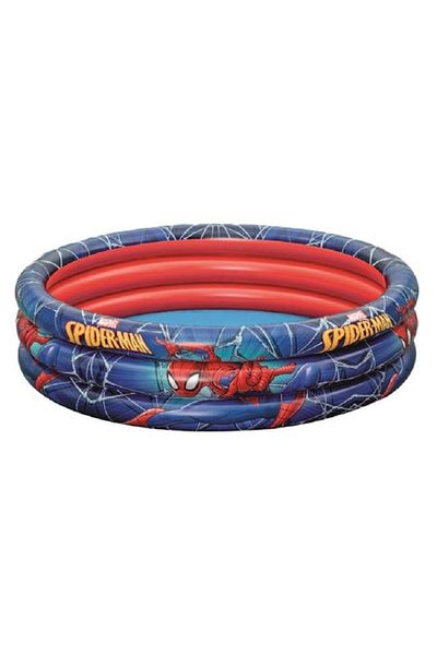 OEM Inflatable pool for children, size Ø1.22x0.30m, Spider Man