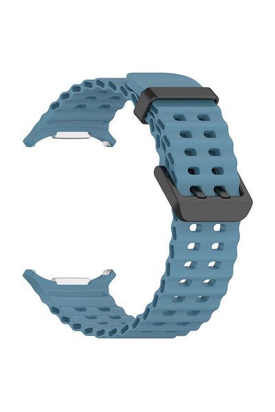 Choice Galaxy Watch Ultra Blue Marine Band For Samsung Galaxy Watch Ultra 47mm Sports Silicone Strap For Ga