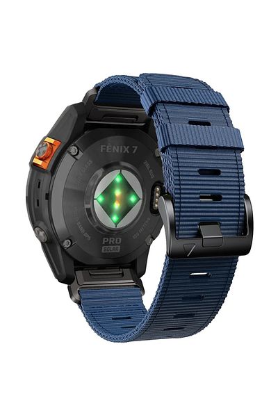 Choice QuickFit 22mm Dark blue 22mm 26mm Nylon Band For Garmin Fenix 7 7X 6X Pro/Epix Pro Gen 2 51mm 47mm B